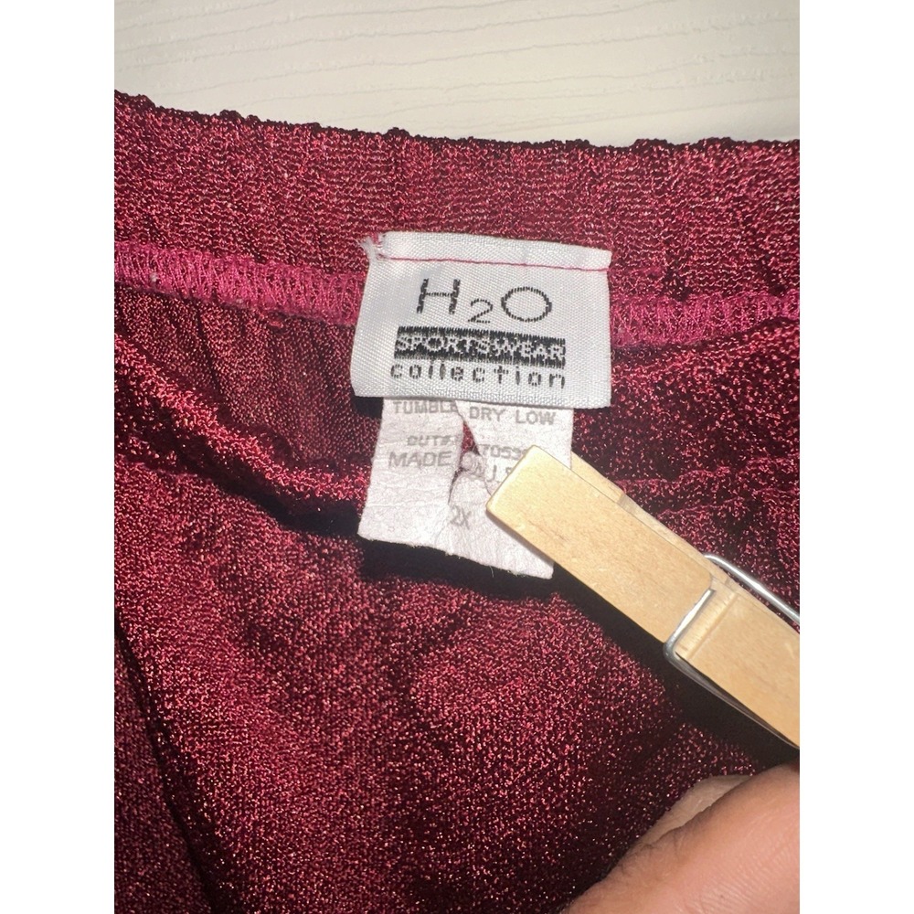 H2O Sportswear Women's Red Skirt Size 2XL
